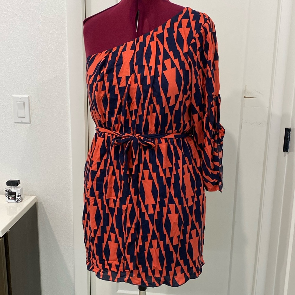 Vintage Y2K Charming Charlie One Shoulder Dress |Size Large